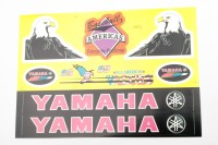 Наклейки (набор) спонсоры, мультибренд (32х23см)