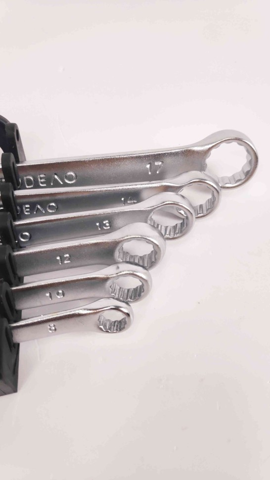 Набор ключей комбинированных 6шт (8-17мм) холдер