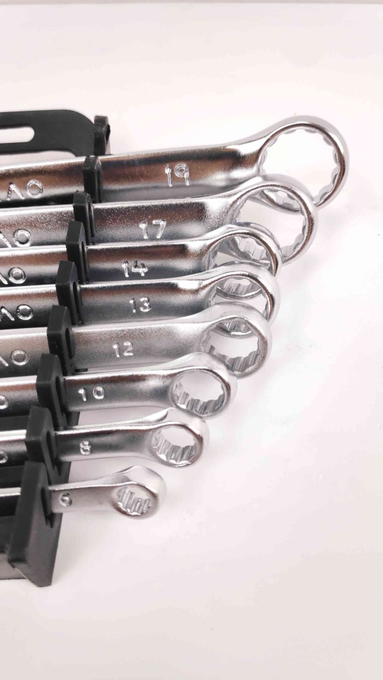 Набор ключей комбинированных 8шт (6-19мм) холдер