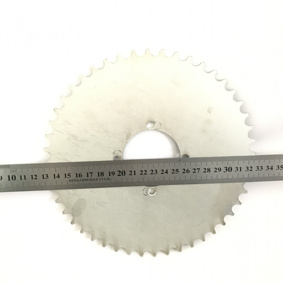 Звезда 48 зубьев задняя Веломотор F50/72/80 (4 отверстия)