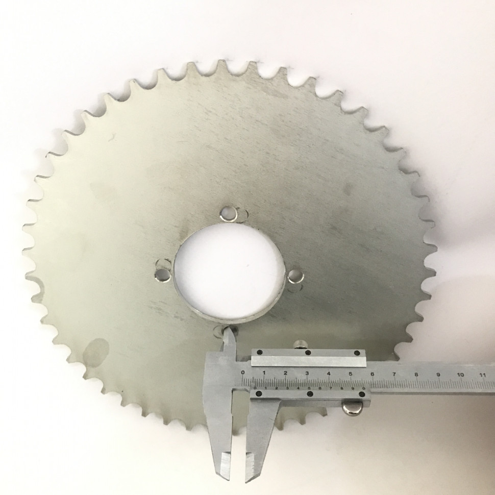 Звезда 48 зубьев задняя Веломотор F50/72/80 (4 отверстия)