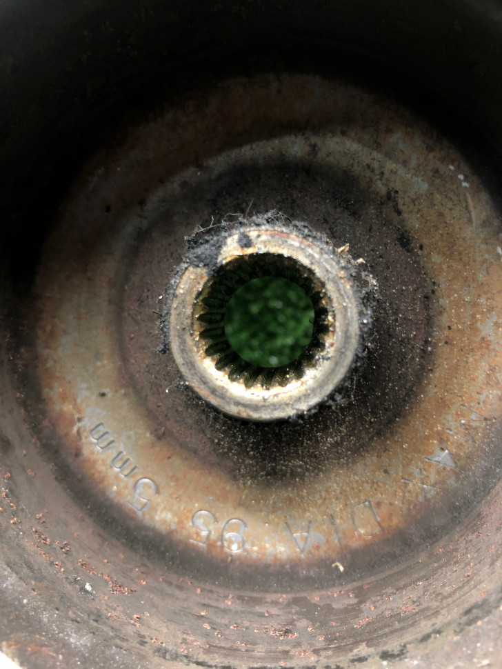 Диск заднего колеса Honda Dio AF-56 2.15x10