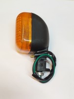 Поворотник оранжевое стекло, на стойке пластмассовый, прямоугольный - 1 шт