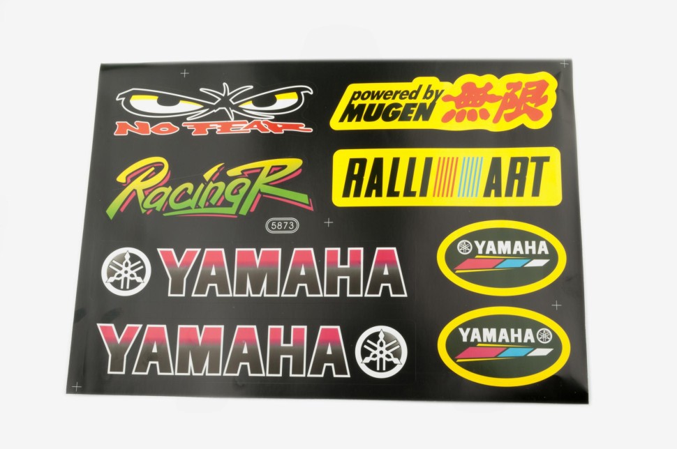 Наклейки (набор) спонсоры, мультибренд (33х23см)