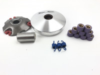 Вариатор спортивный Suzuki AD100 в сборе (палец, пружины сцепления, ролики 6, 8 и 9 грамм)