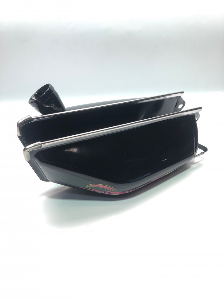 Бак топливный на мопед Дельта черный