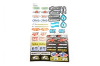 Наклейки (набор) спонсоры, мультибренд (45х28см)