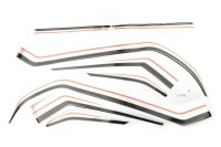 Наклейки (набор) полосы универсальные (52х27см)