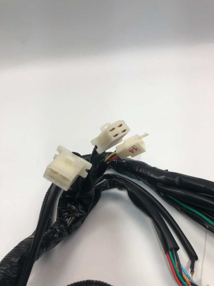 Проводка 157QMJ 150см3 (разъем под 2 фары)