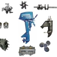 Б/У Запчасти для лодочного мотора Ветерок, Вихрь